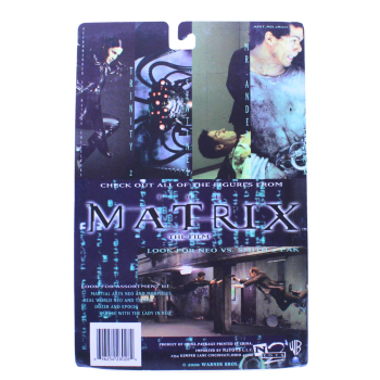 The Matrix Tank Actionfigur N2Toys 2000 OVP | Hoppla-Stuff